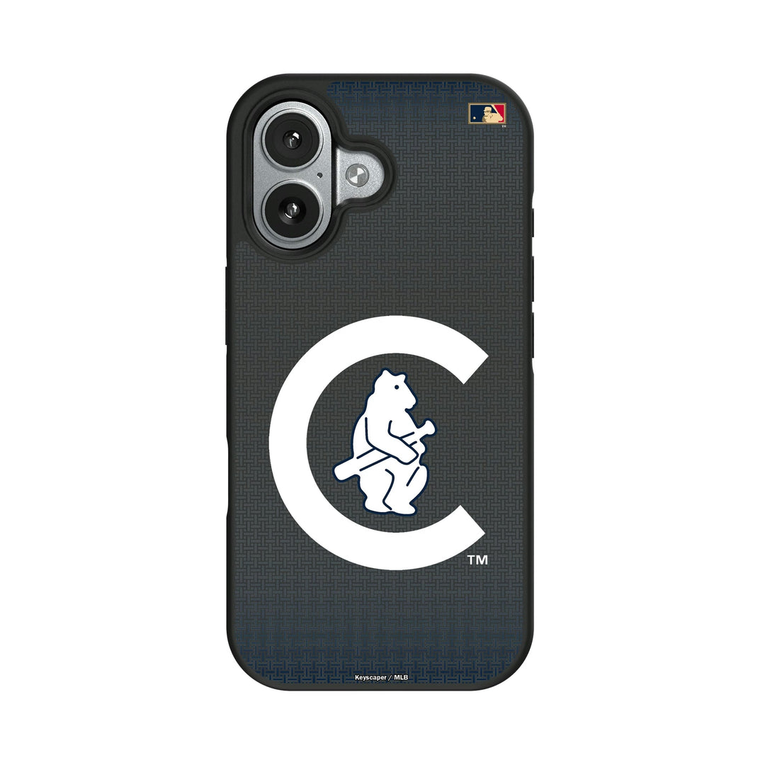 Chicago Cubs 1911-1912 - Cooperstown Collection Linen Bump Phone Case