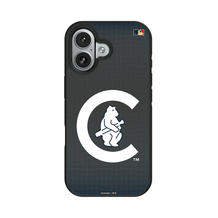 Chicago Cubs 1911-1912 - Cooperstown Collection Linen Bump Phone Case