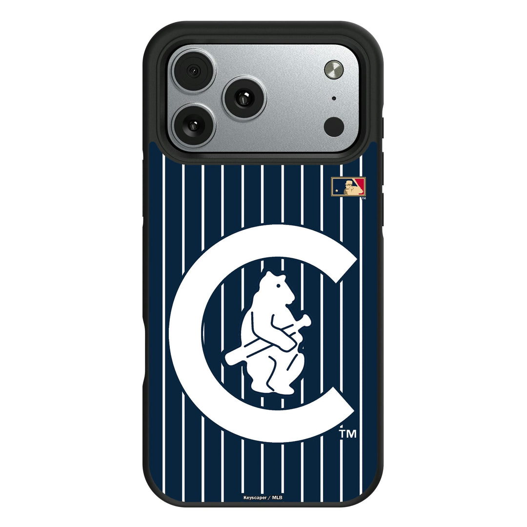 Chicago Cubs 1911-1912 - Cooperstown Collection Pinstripe Bump Phone Case