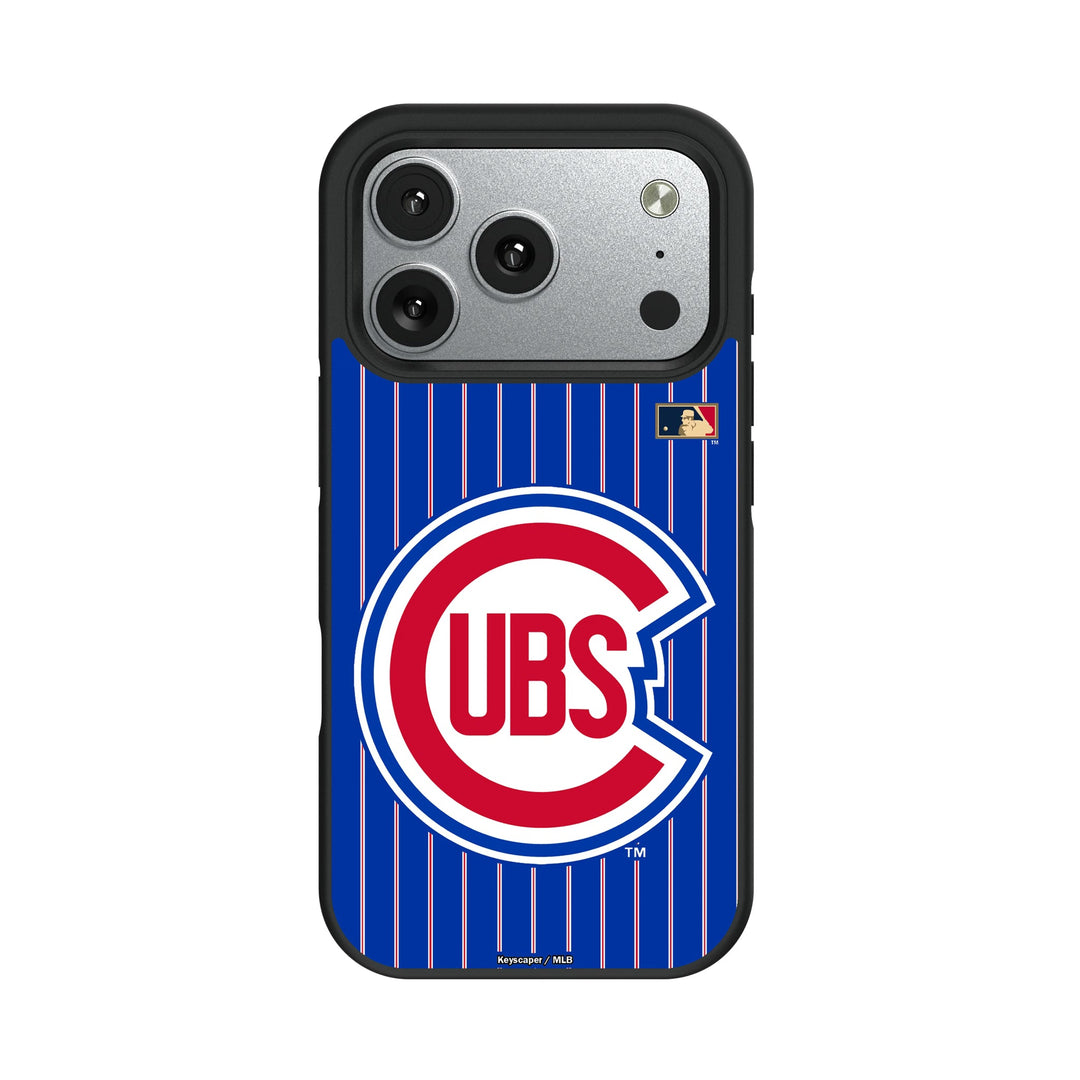 Chicago Cubs 1948-1956 - Cooperstown Collection Pinstripe Bump Phone Case