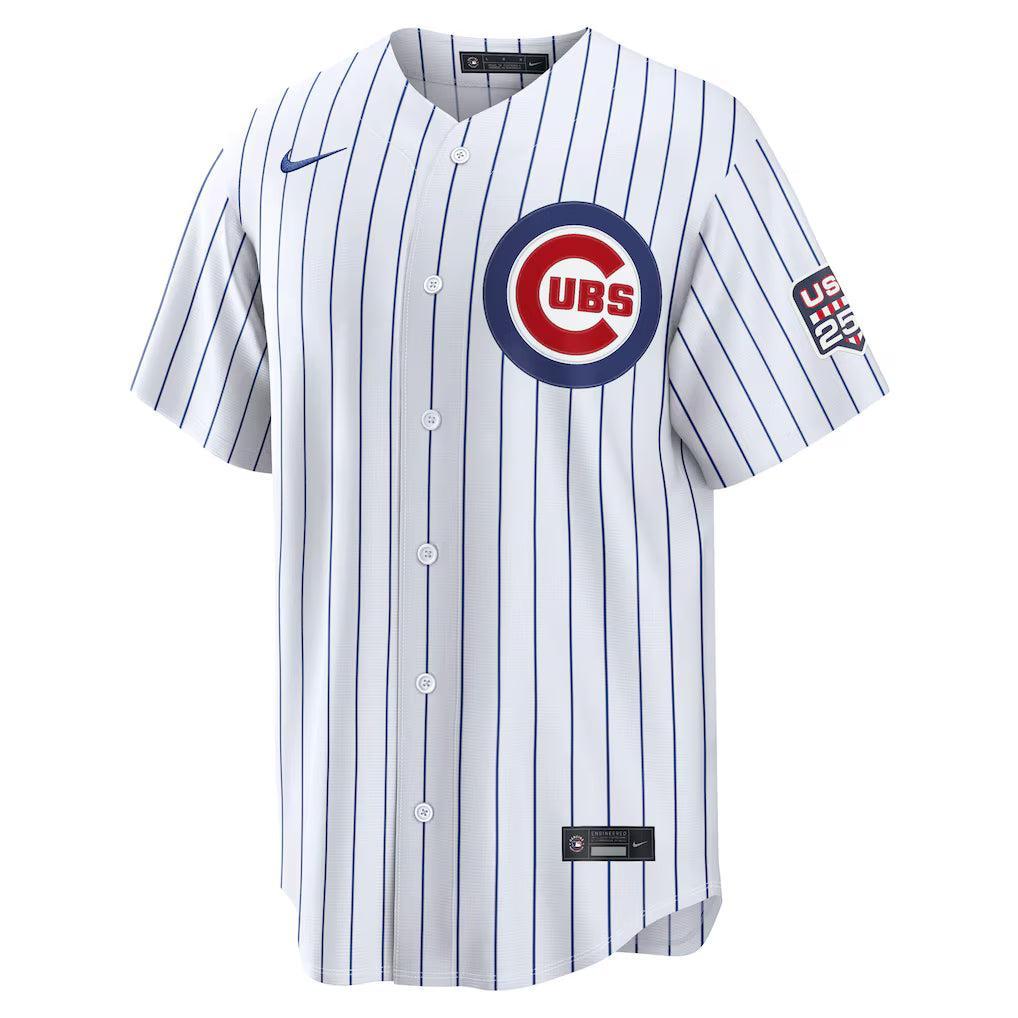 Chicago Cubs Alex Bregman Home USA 250 Jersey by Nike Jerseys Nike